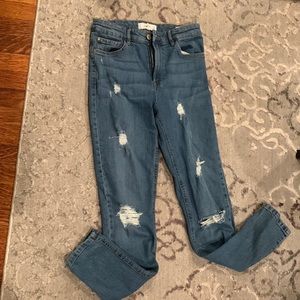 Mango denim and tees blue jeans